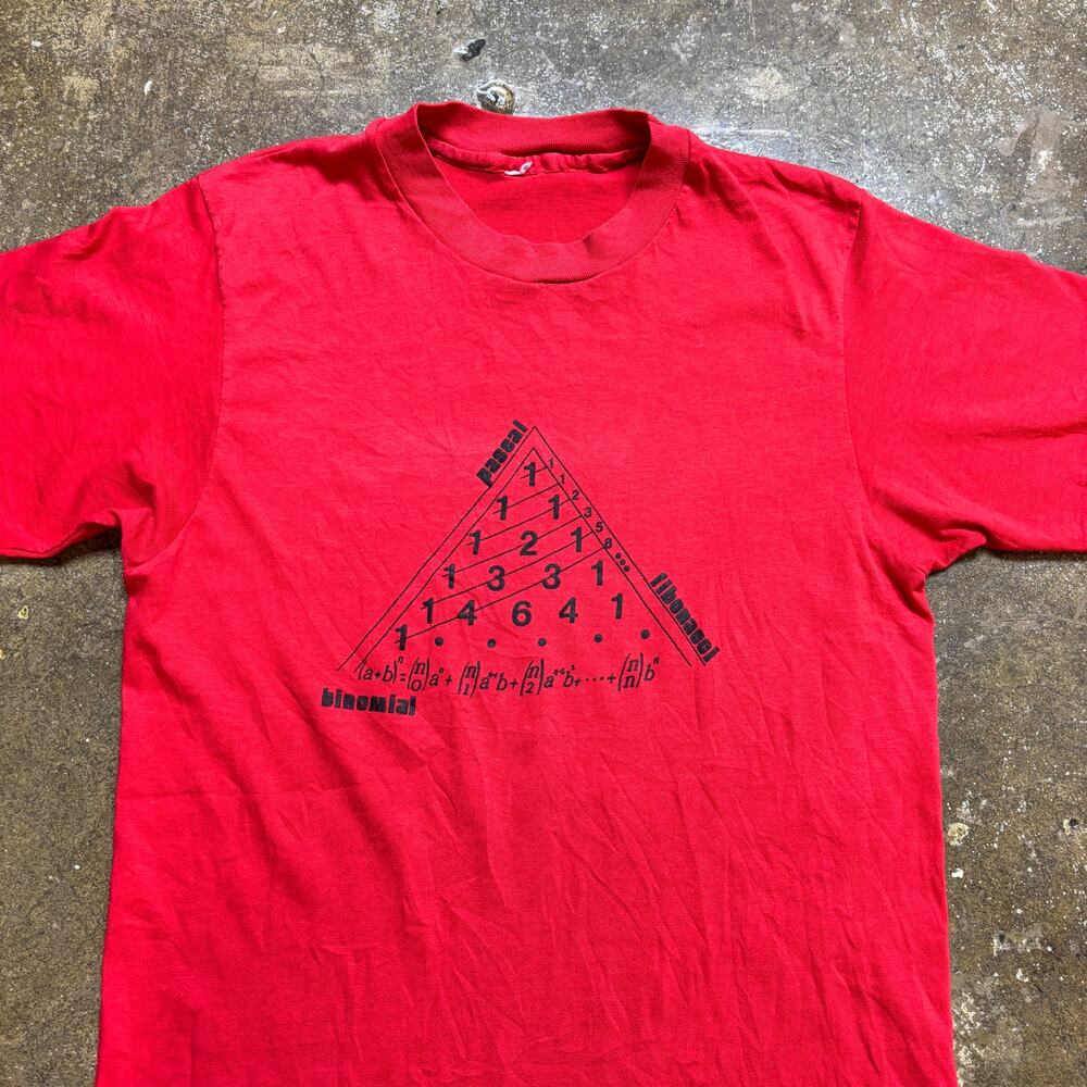 Vtg Pascal Triangle Fibonacci Binomial Sequence M… - image 2